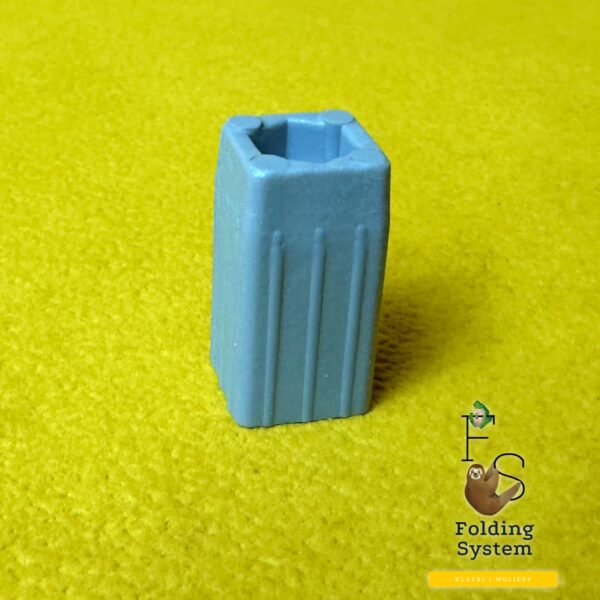 15x15-1D1.jpeg Złączka plastikowa, łącznik do profili 15x15x1mm łącznik poprzeczek szary