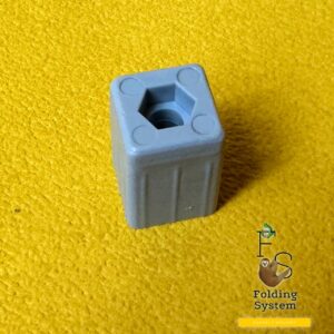 Złączka plastikowa, łącznik do profili 20x20x1,5mm łącznik poprzeczek szary