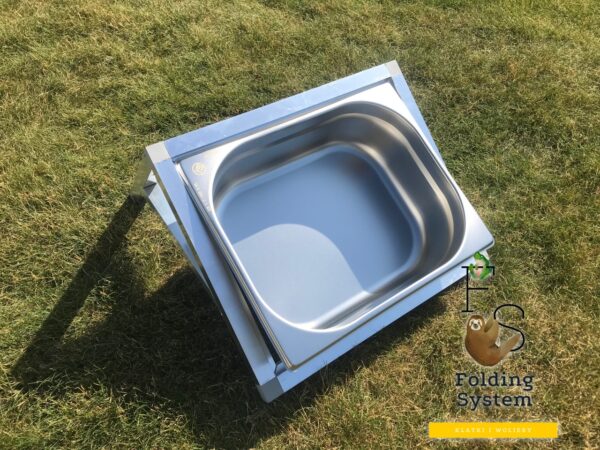 Miska zawieszana, kompielówka L 37x22x20cm 1,1-6,9L na siatkę, do ściany