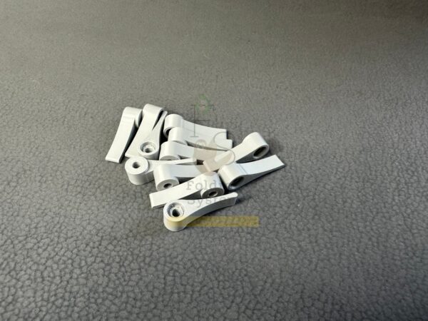 Zamknięcie, zapadka obrotowa, klamka plastikowa