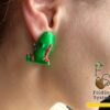 Kolczyki Krokodyl, Dinozaur – Oryginalna Biżuteria 3D