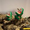 Kolczyki Krokodyl, Dinozaur – Oryginalna Biżuteria 3D