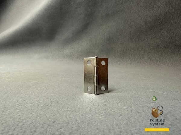 Mały zawias nierdzewny INOX 304 – cienki, bez sprężyny 38x28x0,7mm