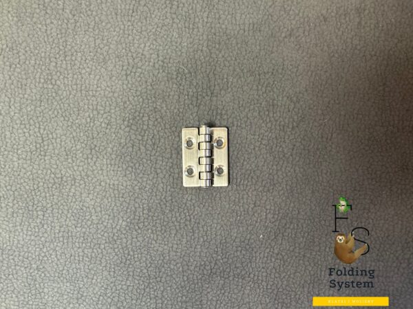 Zawias nierdzewny INOX 304 – średni, bez sprężyny, gruby 40x30x1,5mm