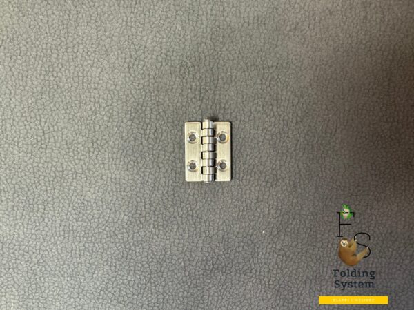 Zawias nierdzewny INOX 304 – średni, bez sprężyny, gruby 40x30x1,5mm