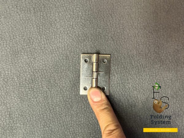 Duży zawias nierdzewny INOX 304 – ze sprężyną 50x36x1,5mm