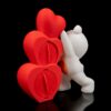 Miś 3D z podświetlanymi sercami “I Love You” – Magiczny wyraz miłości