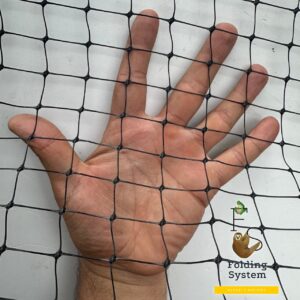 Elastyczna siatka z tworzywa sztucznego PP – oko 30x30 mm, 50 g/m², Anty-UV