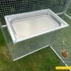 Miska zawieszana, kompielówka XXL 57x37x25cm 2,2-25,5L na siatkę, do ściany